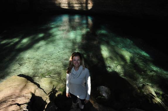 Visitando a Gruta Azul, na Chapada dos Guimarães, no Mato Grosso